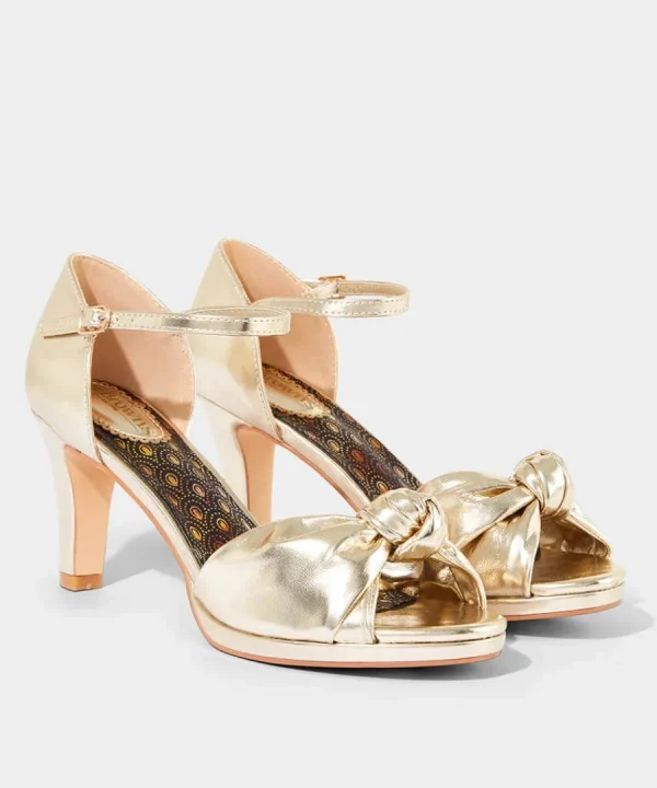 Best Sale Joe Browns A Glamorous Night Shoes Gold