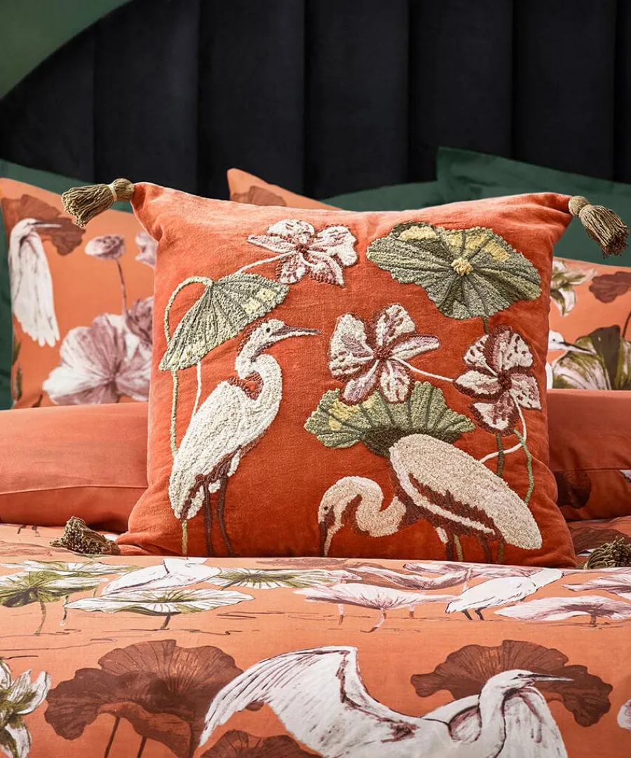 a_herons_haven_cushion_3.webp Best Sale Joe Browns A Herons Haven Cushion Coral