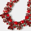 Cheap Joe Browns A Vintage Affair Opulent Necklace Red