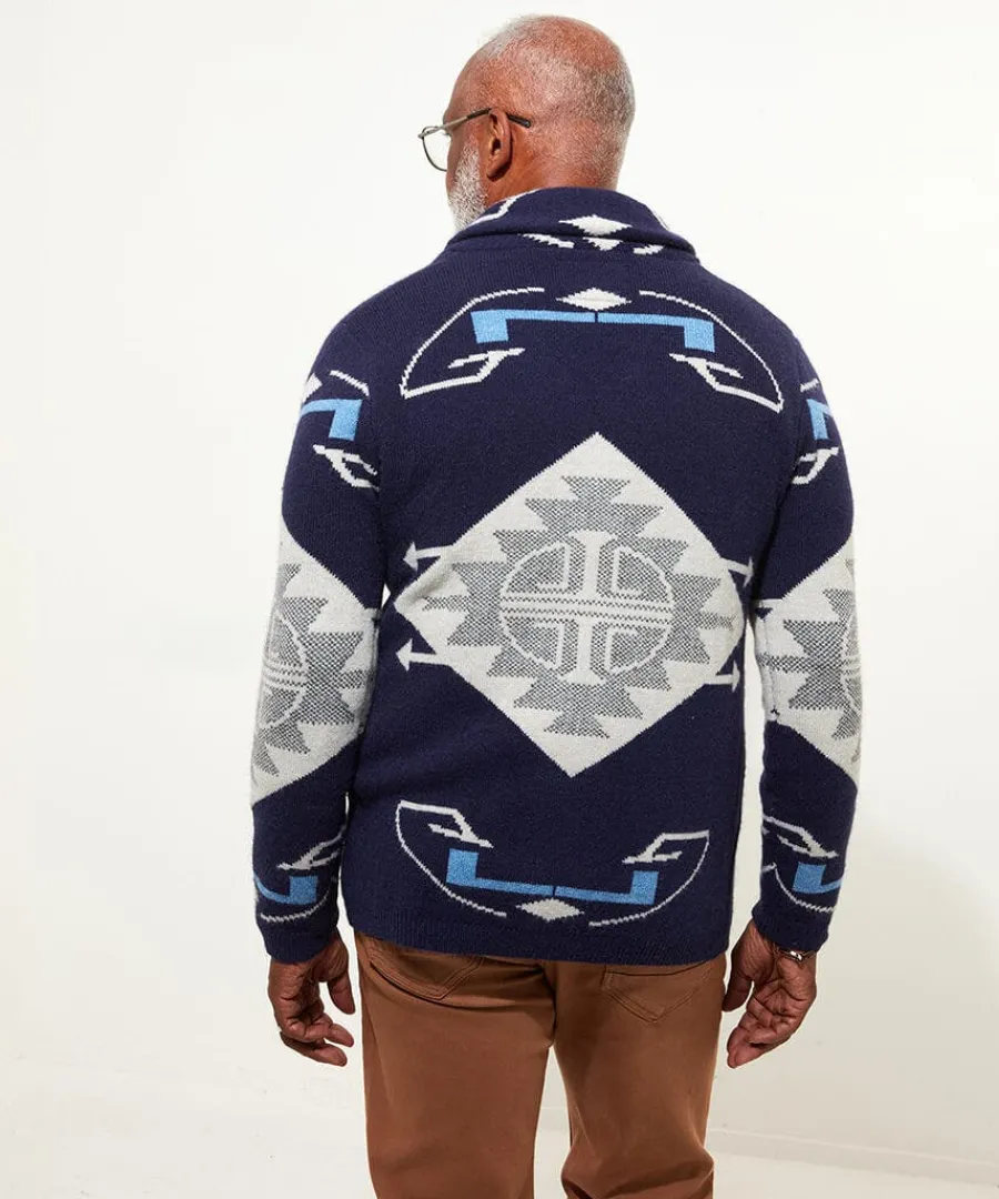 aim_for_adventure_cardiga_4.webp Shop Joe Browns Aim For Adventure Cardigan Navy