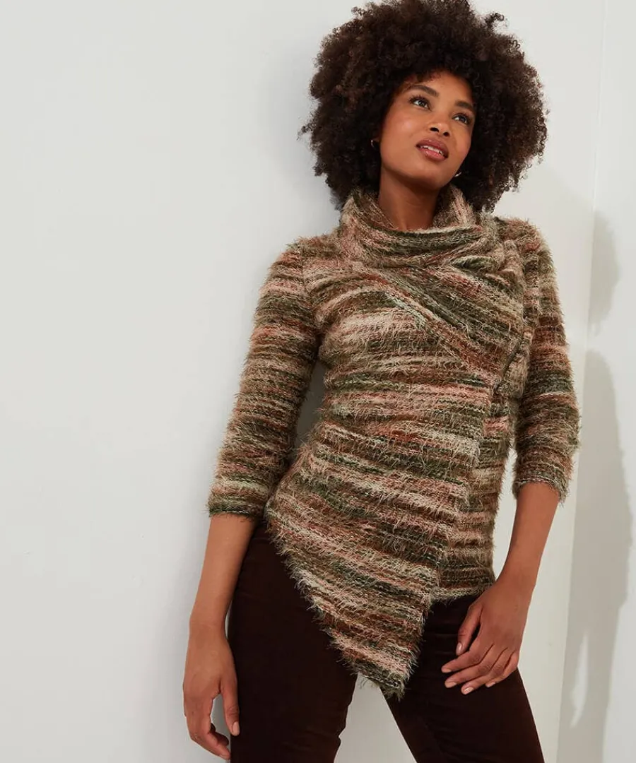 alicia_zip_top_6.webp Hot Joe Browns Alicia Zip Top Brown