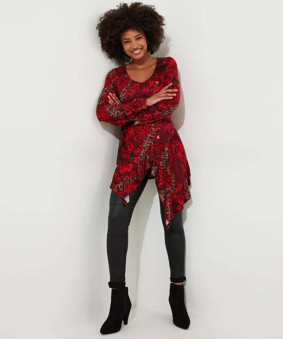 all_in_the_details_jersey_1.webp Online Joe Browns All In The Details Jersey Tunic Orange