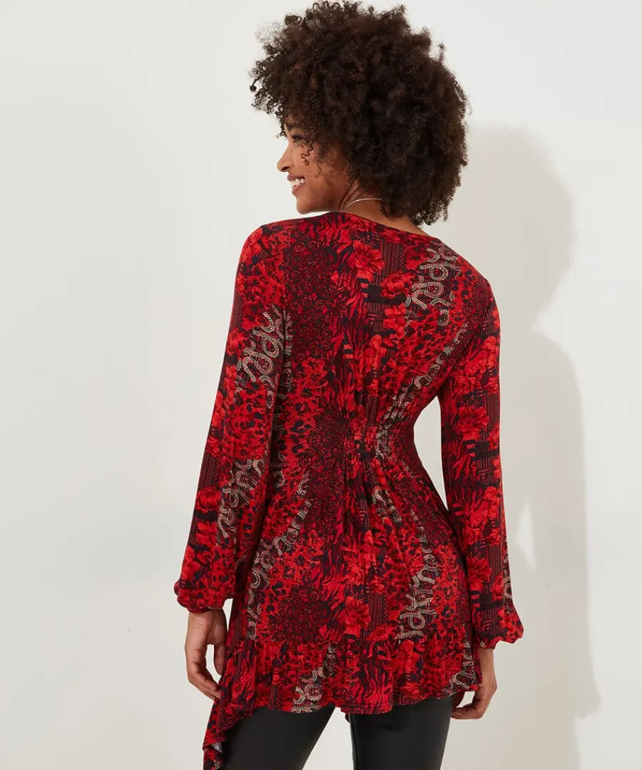 all_in_the_details_jersey_2.webp Online Joe Browns All In The Details Jersey Tunic Orange
