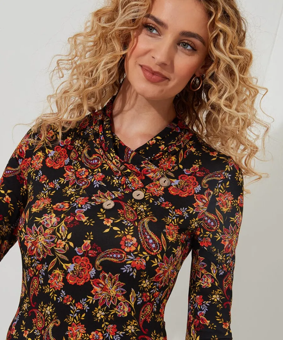 all_new_button_printed_je_3.webp Sale Joe Browns All New Button Printed Jersey Tunic Multi