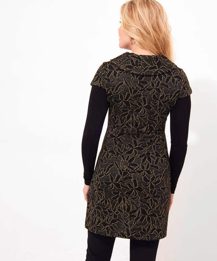 all_that_glitters_jaquard_3.webp Hot Joe Browns All That Glitters Jaquard Tunic Black