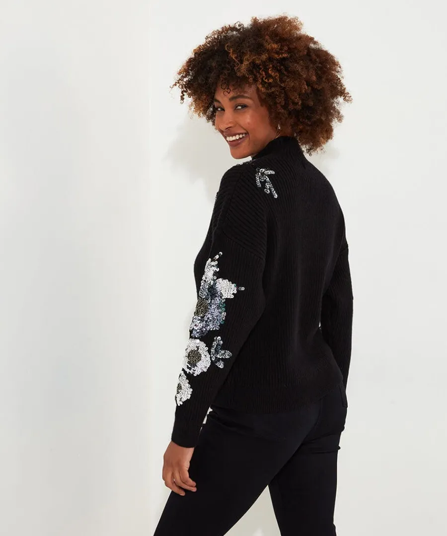 all_that_shimmers_sequin__3.webp Flash Sale Joe Browns All That Shimmers Sequin Jumper Black