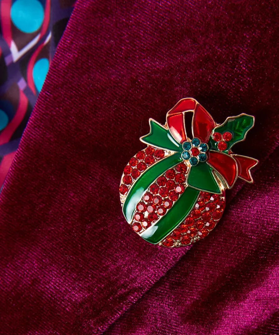all_the_baubles_vintage_s_0.webp Shop Joe Browns All The Baubles Vintage Style Brooch Red Multi