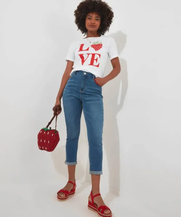 Cheap Joe Browns All The Love Tee White