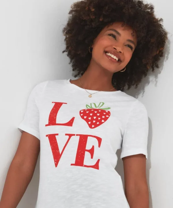 Cheap Joe Browns All The Love Tee White