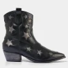 Best Sale Joe Browns Astraea Leather Western Boots Black/Silver