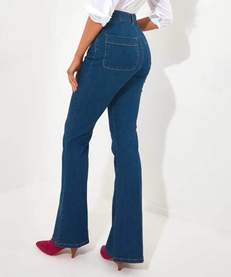 aurora_denim_trousers_3.webp Clearance Joe Browns Aurora Denim Trousers Blue