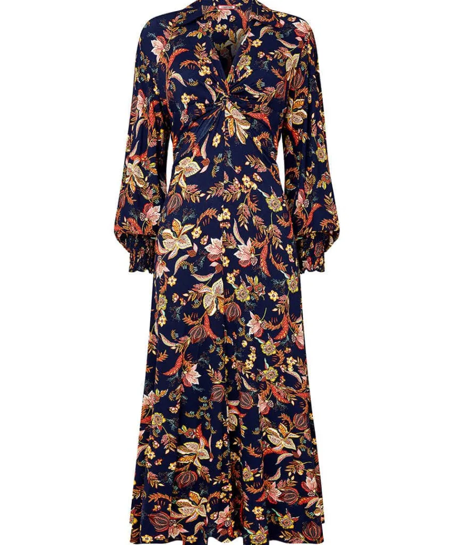 autumn_days_jersey_dress_0.webp Hot Joe Browns Autumn Days Jersey Dress Navy