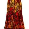 Flash Sale Joe Browns Autumn Florals Skirt Black