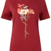 Best Sale Joe Browns Autumn Florals T-Shirt Berry
