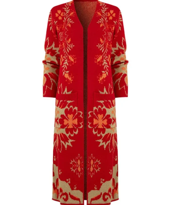 Shop Joe Browns Autumn Love Coatigan Orange