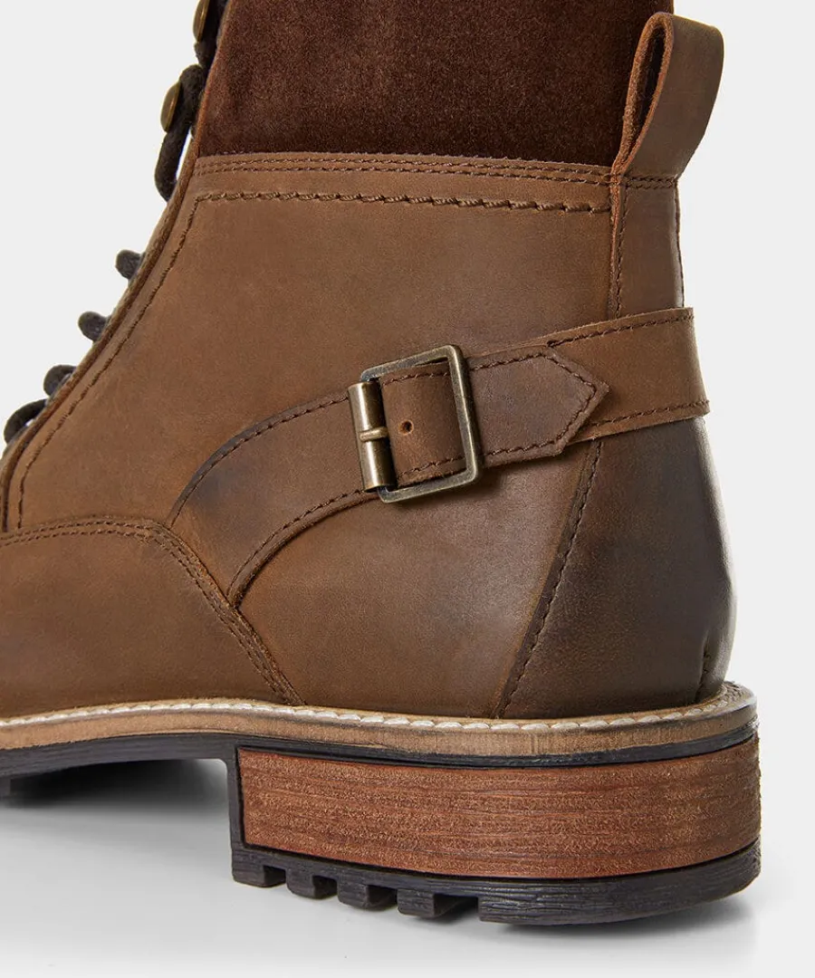 aviator_borg_lined_oiled__3.webp Shop Joe Browns Aviator Borg Lined Oiled Boots Dark Brown