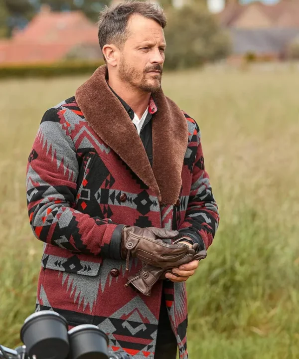 Discount Joe Browns Aztec Fur Collar Coat Multi