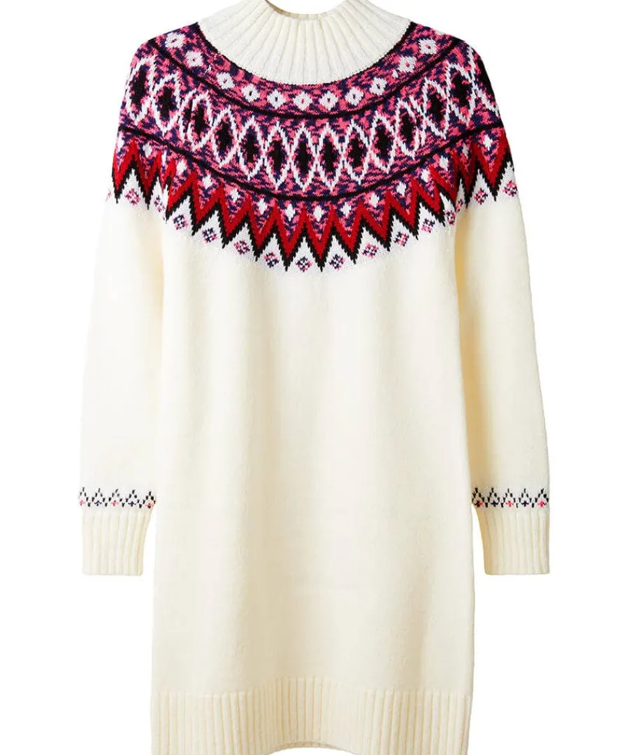 beautifully_bright_knitte_0.webp Best Sale Joe Browns Beautifully Bright Knitted Jumper Dress Cream