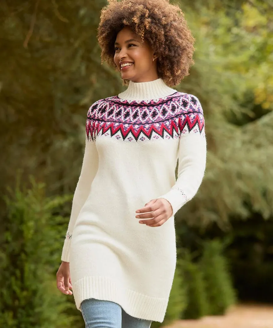beautifully_bright_knitte_1.webp Best Sale Joe Browns Beautifully Bright Knitted Jumper Dress Cream