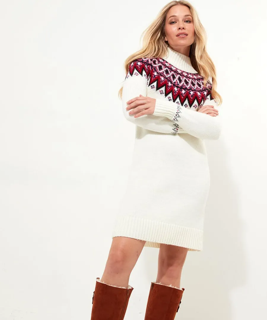 beautifully_bright_knitte_2.webp Best Sale Joe Browns Beautifully Bright Knitted Jumper Dress Cream