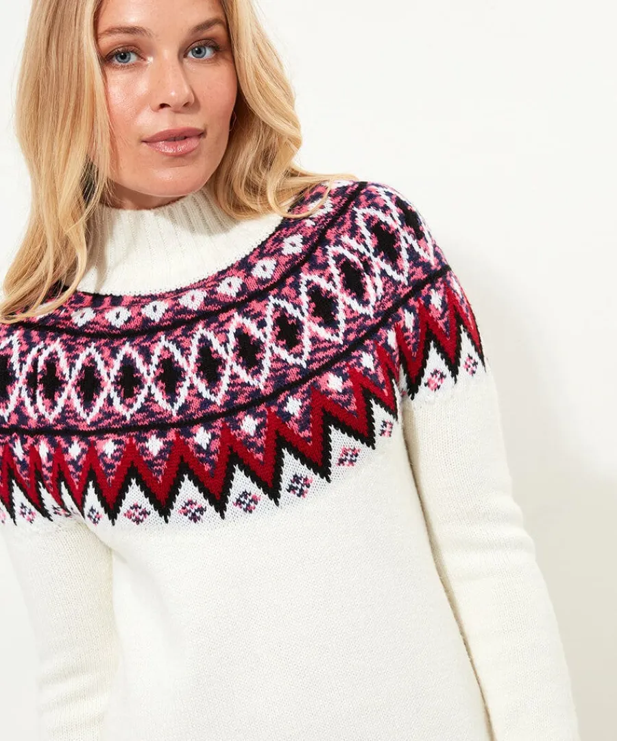 beautifully_bright_knitte_4.webp Best Sale Joe Browns Beautifully Bright Knitted Jumper Dress Cream