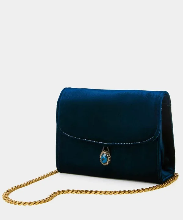 Outlet Joe Browns Beyond Glamour Jewel Trim Bag Dark Teal