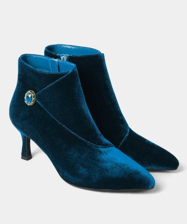 Best Joe Browns Beyond Glamour Jewel Trim Boots Dark Teal