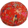 Hot Joe Browns Birds Of Paradise Round Cushion Orange