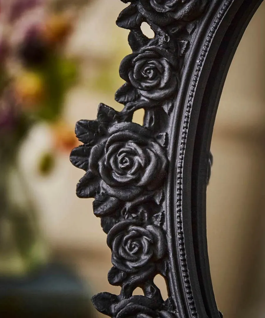 black_rose_delightful_dre_2.webp New Joe Browns Rose Delightful Dressing Table Mirror Black