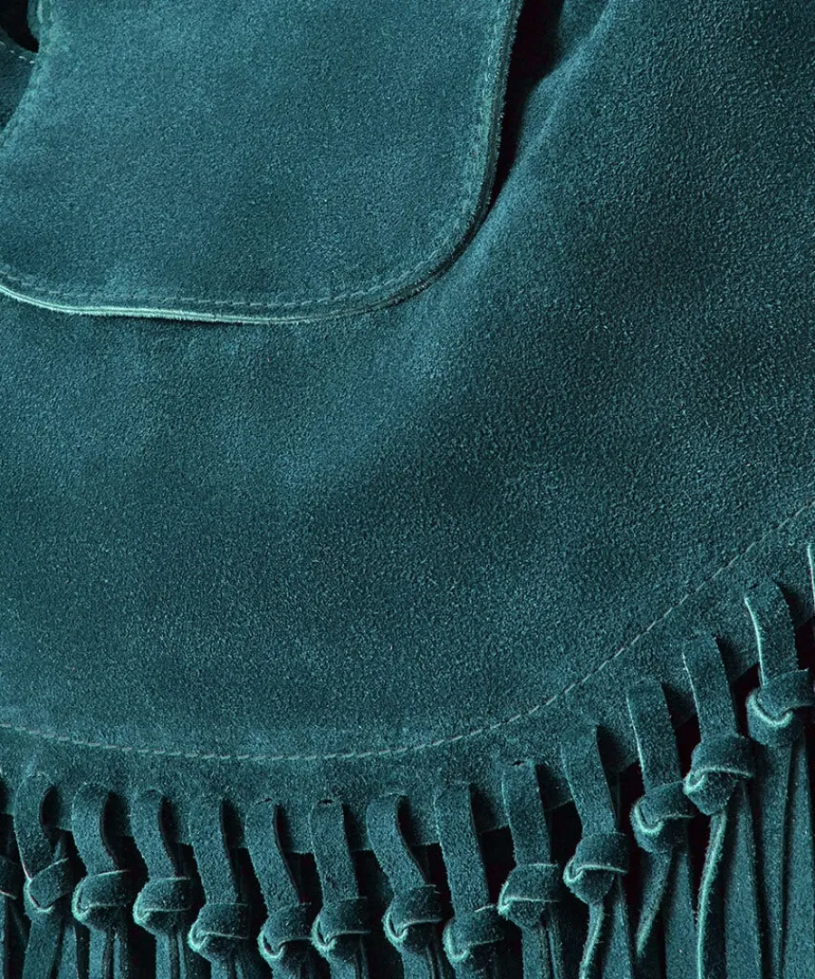 blissful_boho_suede_bag_1.webp Sale Joe Browns Blissful Boho Suede Bag Teal