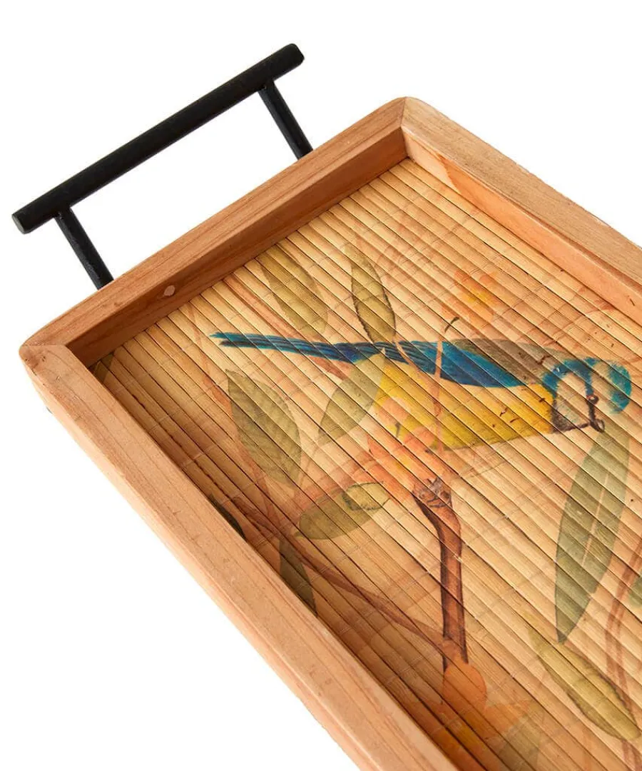 blissful_british_birds_ba_1-1.webp Flash Sale Joe Browns Blissful British Birds Bamboo Tray Brown