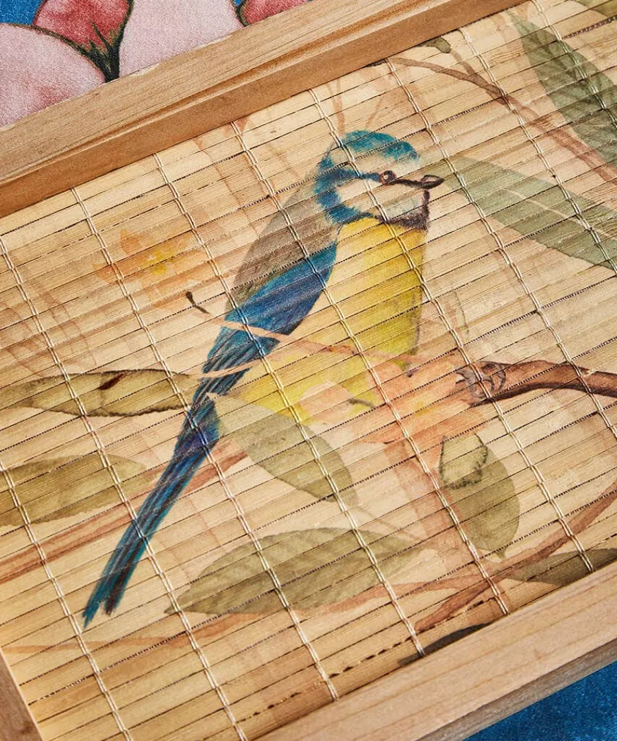 blissful_british_birds_ba_2-1.webp Flash Sale Joe Browns Blissful British Birds Bamboo Tray Brown