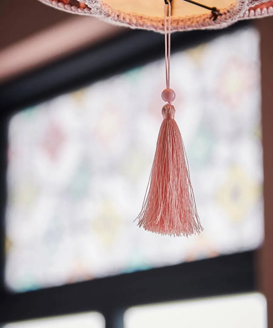 bohemian_bloom_pendant_sh_3.webp Store Joe Browns Bohemian Bloom Pendant Shade Purple