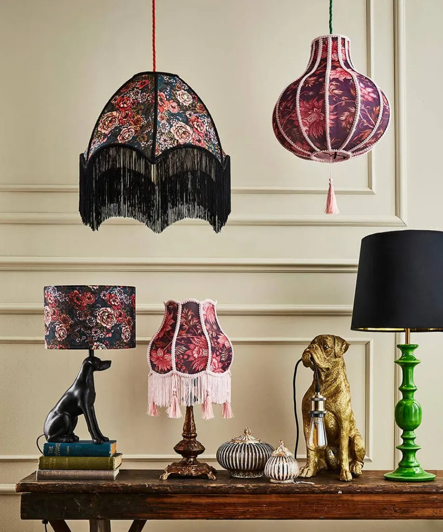bohemian_bloom_pendant_sh_5.webp Store Joe Browns Bohemian Bloom Pendant Shade Purple