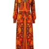 Best Sale Joe Browns Bohemian Dreams Dress Orange