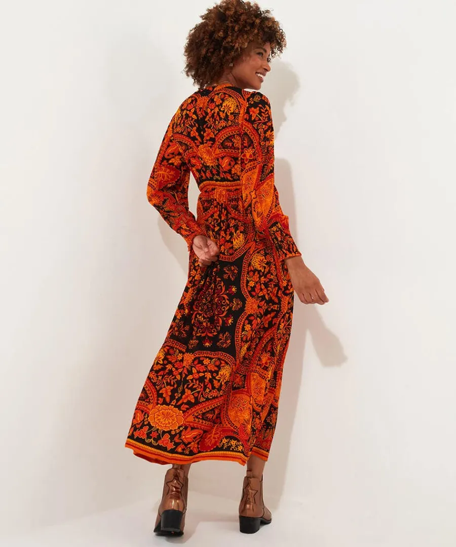 bohemian_dreams_dress_3.webp Best Sale Joe Browns Bohemian Dreams Dress Orange