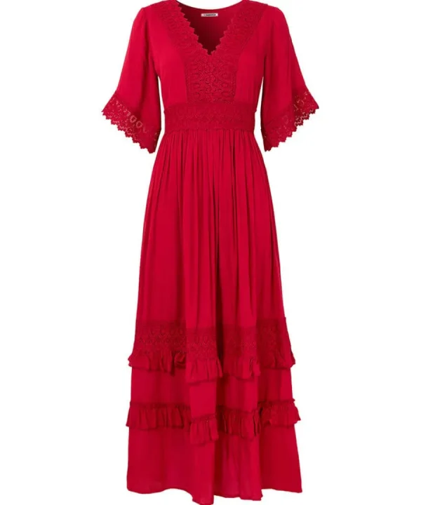 Flash Sale Joe Browns Boho Days Dress Berry / Black