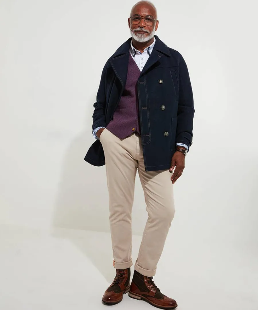 border_pea_coat_2.webp Flash Sale Joe Browns Border Pea Coat Navy