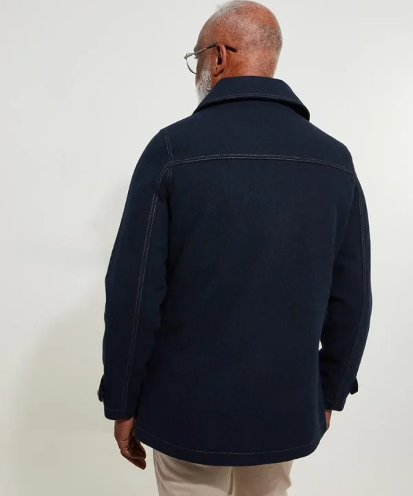 Flash Sale Joe Browns Border Pea Coat Navy