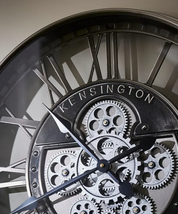 Store Joe Browns Brushed Antique Kensington Clock Silver