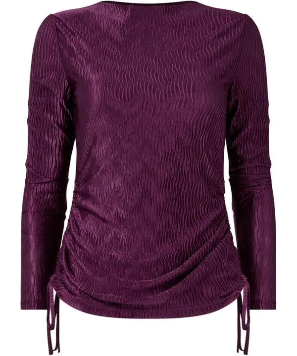 Flash Sale Joe Browns Callie High Neck Top Plum