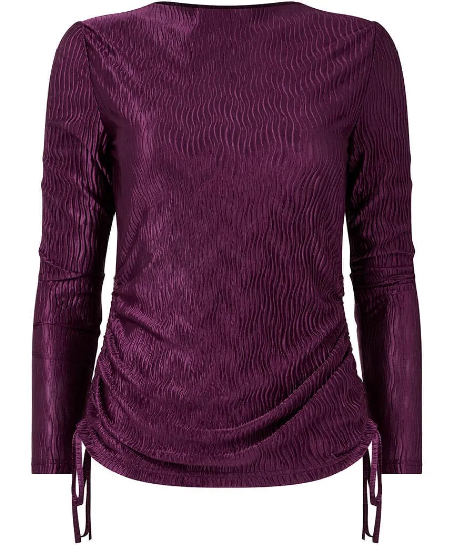 callie_high_neck_top_0.webp Flash Sale Joe Browns Callie High Neck Top Plum