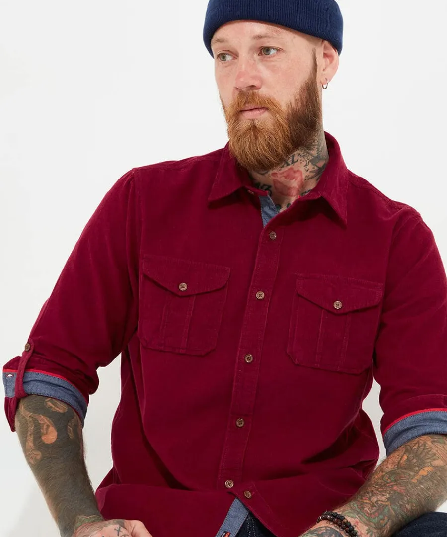 carefree_cord_shirt_3.webp Outlet Joe Browns Carefree Cord Shirt Port
