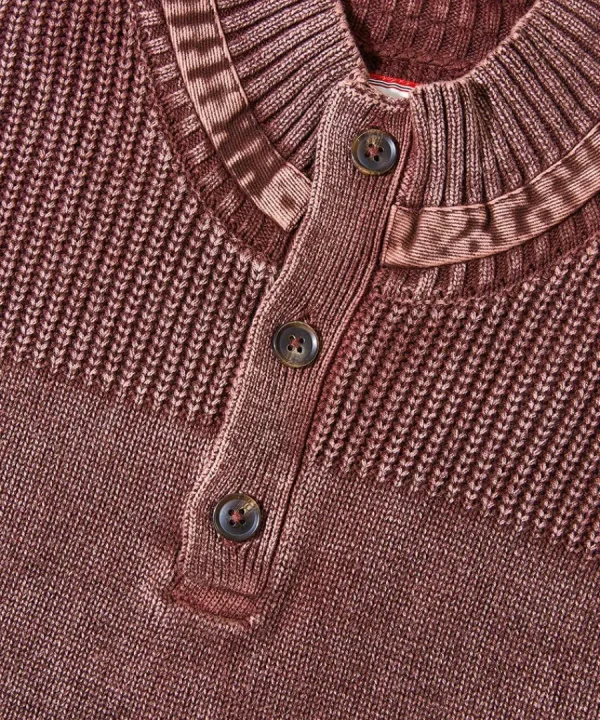 Sale Joe Browns Carefree Washed Funnel Knit Cherry