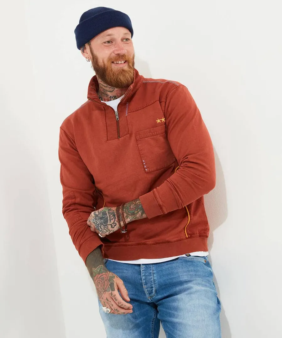 casually_customised_funne_4.webp Clearance Joe Browns Casually Customised Funnel Orange