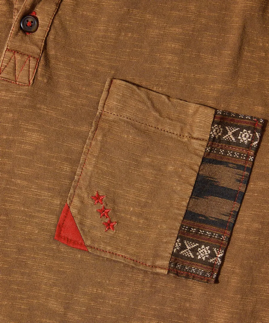 casually_customised_polo__4.webp Hot Joe Browns Casually Customised Polo Shirt Brown
