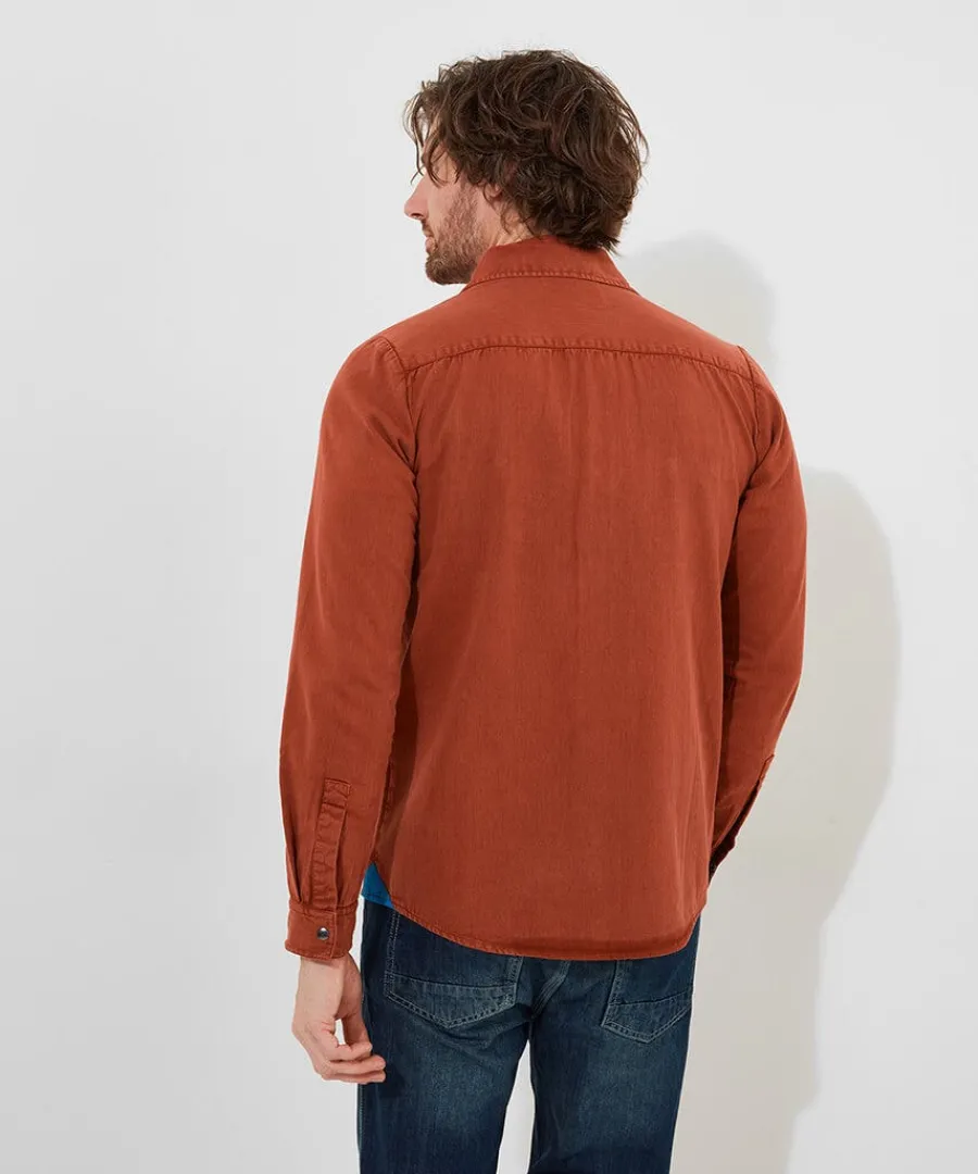 casually_customised_shirt_4.webp Discount Joe Browns Casually Customised Shirt Burnt Orange