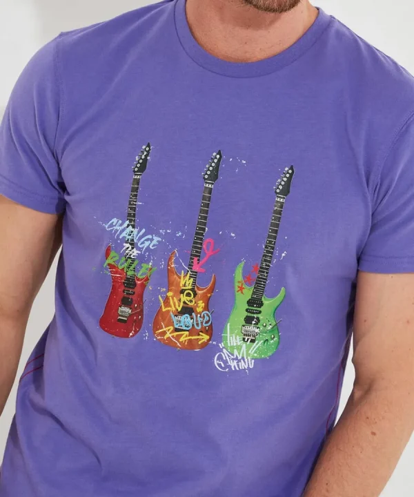 Cheap Joe Browns Change The Rules Tee Purple