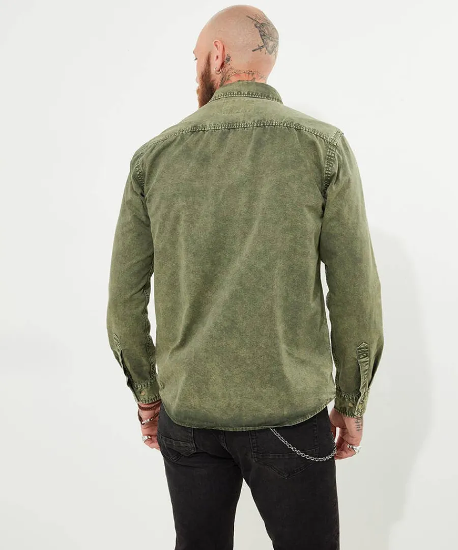charismatic_customised_sh_4.webp Fashion Joe Browns Charismatic Customised Shirt Khaki
