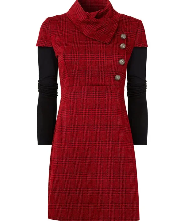 Flash Sale Joe Browns Check It Out Tunic Red